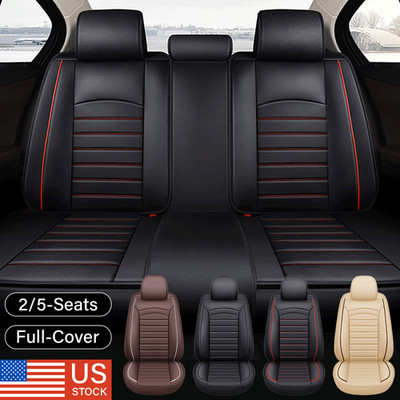 Full Set 2/5-Seater Front + Rear Leather Cushion For Mazda 3/CX-3/CX-30/CX-5/6