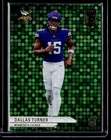 2024 Donruss Elite Football Green Disco Dallas Turner #170