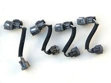 Mazda 6 GY GG 2.0 Diesel Injektor 4x Stecker Düsenstock Einspritzdüse Original