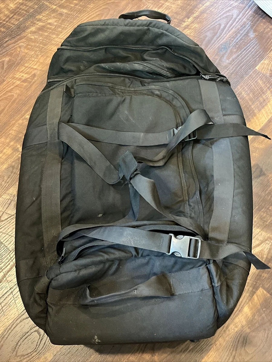 Rolling top backpack duffel