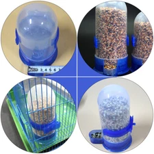 2PCS Practical humming bird feeder Parrot Feeder Pet Supplies for Pet Cage