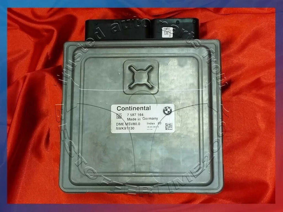 BMW E82 E90 E60 E70 1 3 5 X5 2.8i 3.0si N52N ENGINE DME MSV80 CAS3 KEY LOCK SET - Изображение 2 из 4