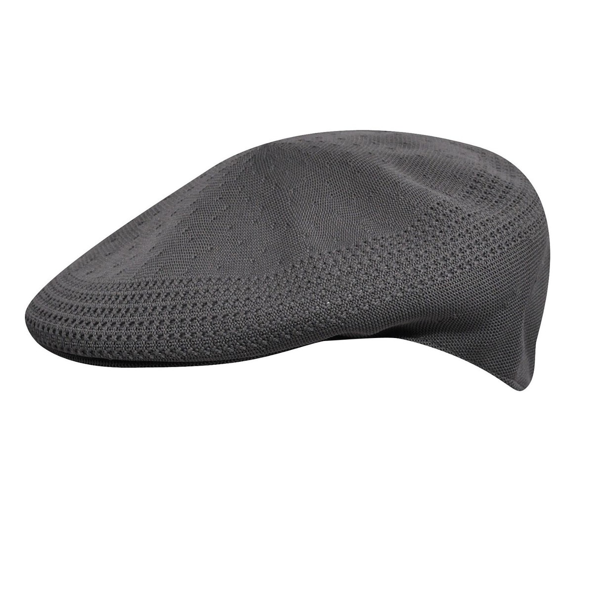 KANGOL Hat 504 Tropic Ventair Summer Flat Cap 0290BC Charcoal