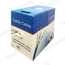 Matassa cavo LAN UTP CAT5e 4x2 x 0.51mm RAME PURO, ISO/IEC11801 20 50 100 305 mt