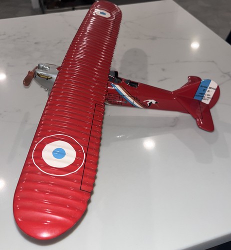 BRE-19 Breguet BRE.19 WWI BRE19 Airplane Desk Wood Model Big 20.5” Wingspan