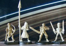 Rare Vintage Lot Dungeons Dragons Metal Miniatures D D Fantasy Retro Gaming 5