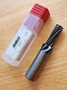 1" - 8 Carbide Thread Mill, AlTiN Coated - Made in USA, Extremely Sharp
