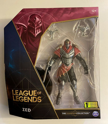 League of Legends ZED The Champion Collection Figure 1st Edition New 6''