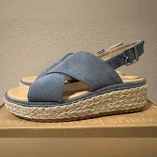 Dr Scholls Ember Oxide Blue Slingback Sandals, U.S. size 6.5, 100 Retail - NIB