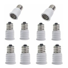 10x E12 To E14 LED Bulb Lamp Holder Adapter Socket Converter Light Base N873