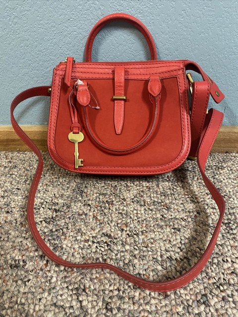 fossil ryder mini satchel fig