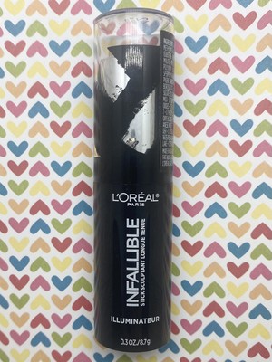 Loreal Infallible Longwear Shaping Stick Highlighter #42 Gold Is Cold