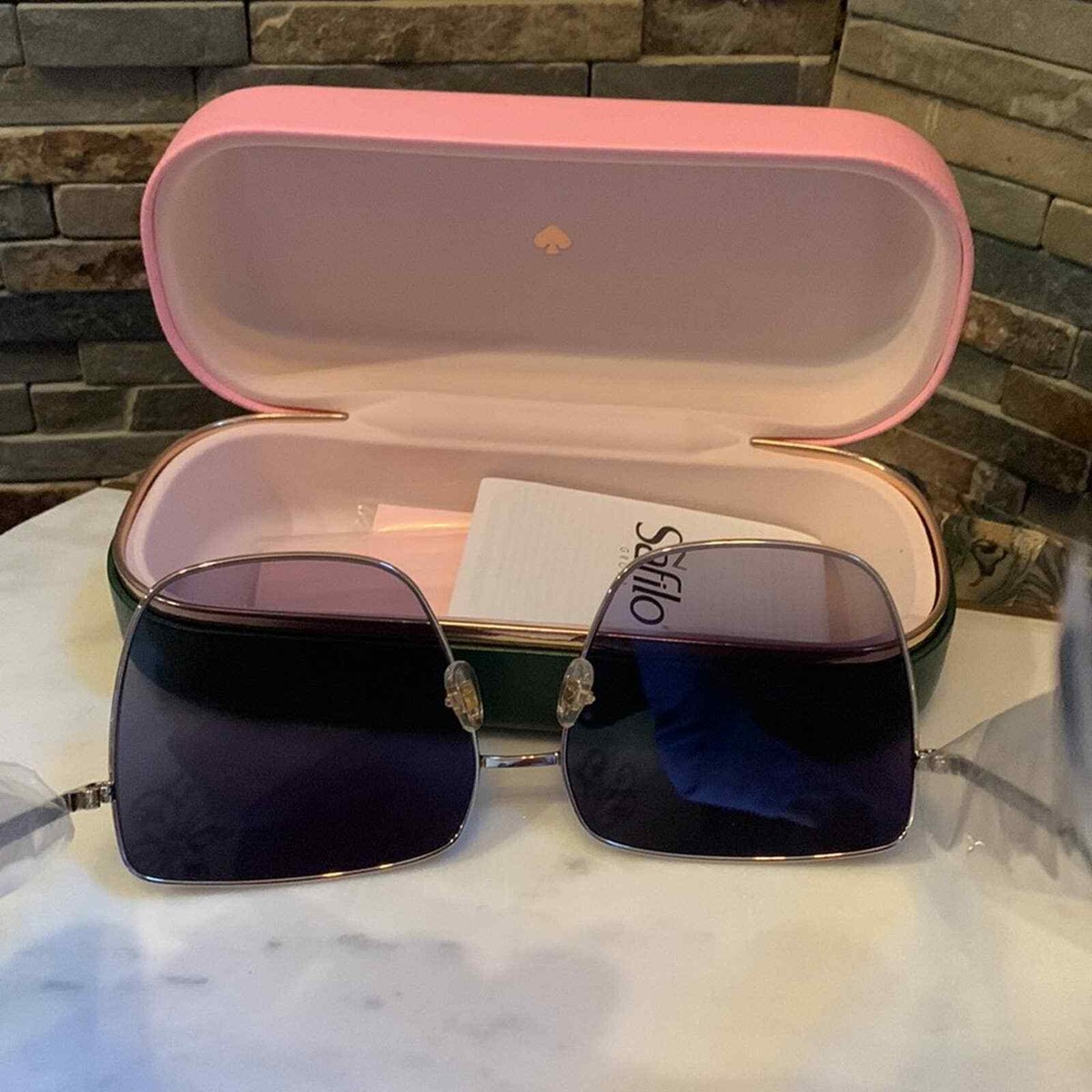 Kate Spade 60mm designer square sunglasses | eBay display picture 3