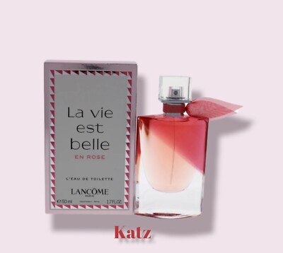 LA VIE EST BELLE  En Rose by LANCOME EDT  1.7Oz/ 50ml  SEAL NEW
