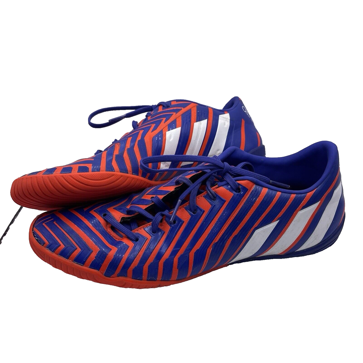 Adidas Predator Absolado Soccer Shoes Mens 9.5 Blue Red Indoor Cleat B35480
