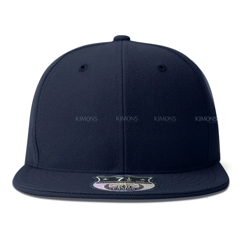 Premium Solid Fitted Baseball Cap Hat Blank Plain Flat Bill 9-Sizes Trucker 2026
