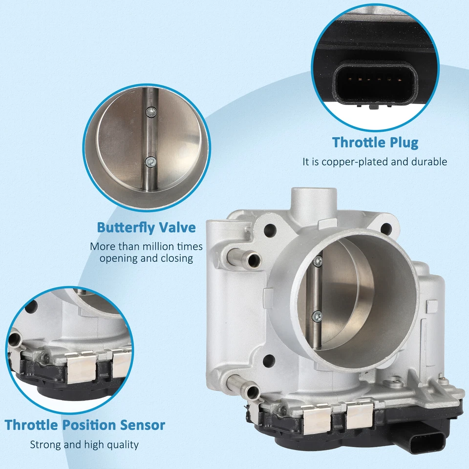 Throttle Body For Mazda 3 2007-2013 Mazda CX-7 2007-2012 Mazda 6 2006-2007 2.3L - Imagem 4 de 4