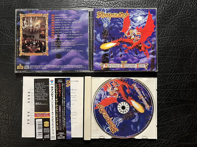 RHAPSODY Symphony Of Enchanted Lands JAPAN CD 1998 VICP-60486
