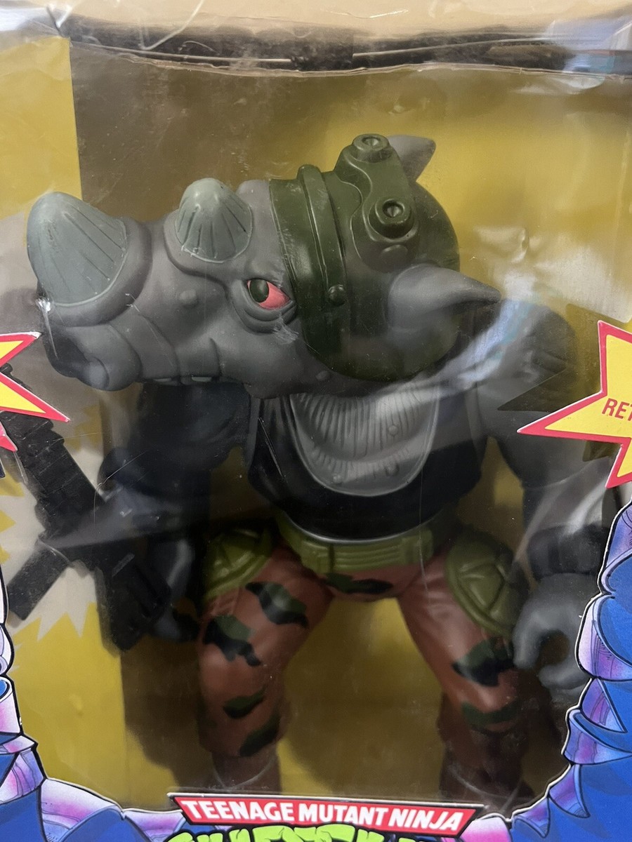 Bad Boys Rocksteady 13 Giant Size TMNT Playmates Turtles Teenage
