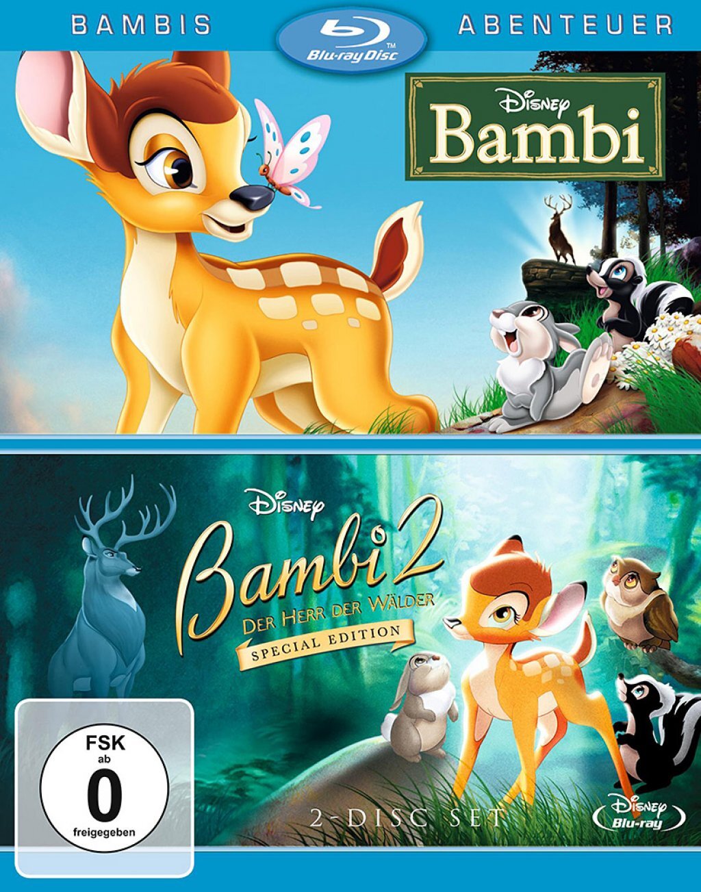 Bambi / Diamond Edition + Bambi 2/ Special Edition - Blu-ray - NEU/OVP - Disney - Bild 3