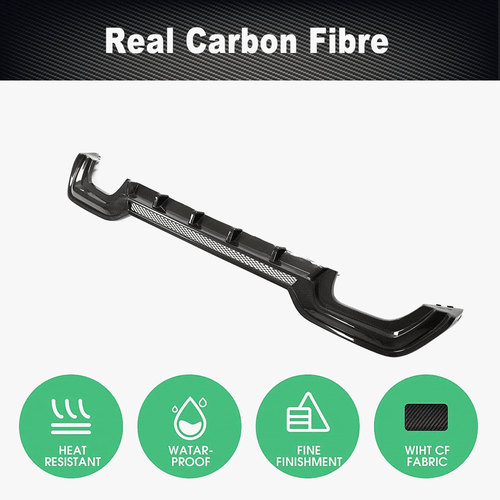 Carbon Heckdiffusor Diffusor Heckansatz für BMW 3er G20 G28 mit M-Paket 2019-20 - Picture 8 of 14