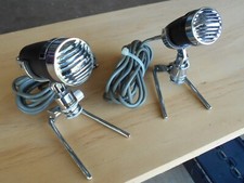 VINTAGE ASTATIC MICROPHONES - SET of 2 GM-178 DYNAMIC MICROPHONE 