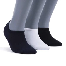 Men’s Bamboo No Show Socks – (3 Pack)-444