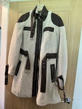 Karen Millen Shearling Contrast Coat
