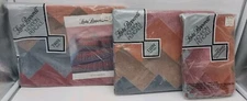 NOS Vtg Lady Pepperell Percale Twin Flat Fitted Sheets & 2 Cases 4th Dimention