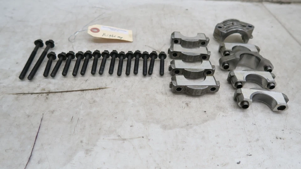 Juego de 7 tapas de cojinetes del árbol de levas del motor derecho Porsche Cayenne S 2011-2016 OEM 4,8 L Foto 2 de 4