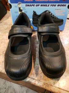 skechers shape ups work slip resistant