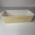 Fire King Bread Pan 409 Made in USA Peach luster