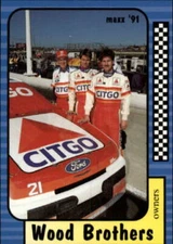 1991 Maxx #159 Glen Wood Eddie Wood Len Wood 