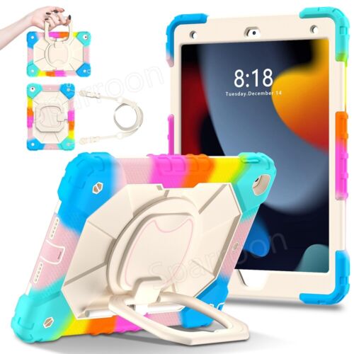 Shockproof Heavy Duty Hard Case for iPad 5/6/7/8/9/10th Gen Air 4 5 Pro 11 2024 - Picture 118 of 126