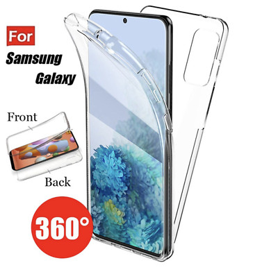 Hülle für Samsung Galaxy S21 S20 FE 360 Stoßfest Schutzhülle Silikon TPU Cover