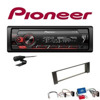 Pioneer 1-DIN Bluetooth Autoradio Android USB FüR Audi A4 Cabrio 2002-2006