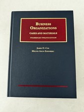 Business Organizations, Cases and Materials, ...