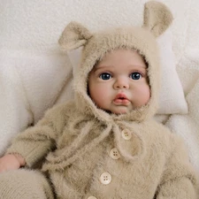 Realistic Reborn Baby Dolls 19in Adorable Soft Body Poseable Chubby Infant Gifts