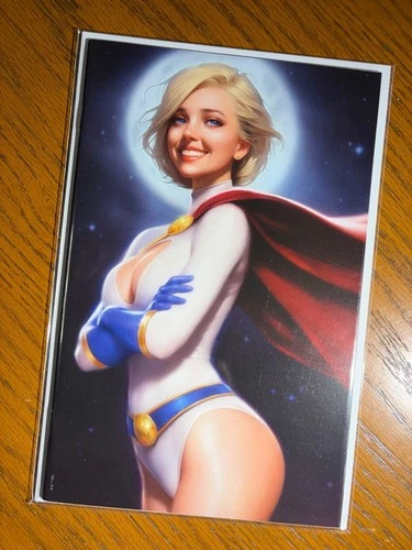 POWER GIRL SPECIAL # 1 WILL JACK Exclusive Virgin Variant LE - Superman Batman