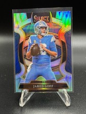Jared Goff 2025 Panini Select #69 Silver Prizm Concourse
