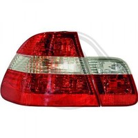 Diederichs Design RüCkleuchte Set Ktistall/Rot/Weiß Limo FüR BMW E46 Limo 98-01