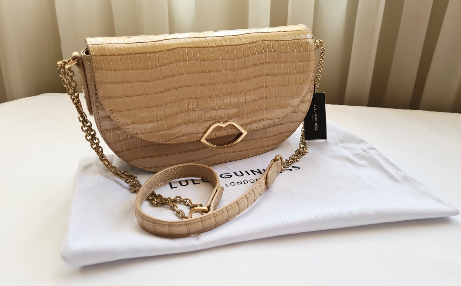 Lulu Guinness Bag Cut Out Lip Winslet Bag
