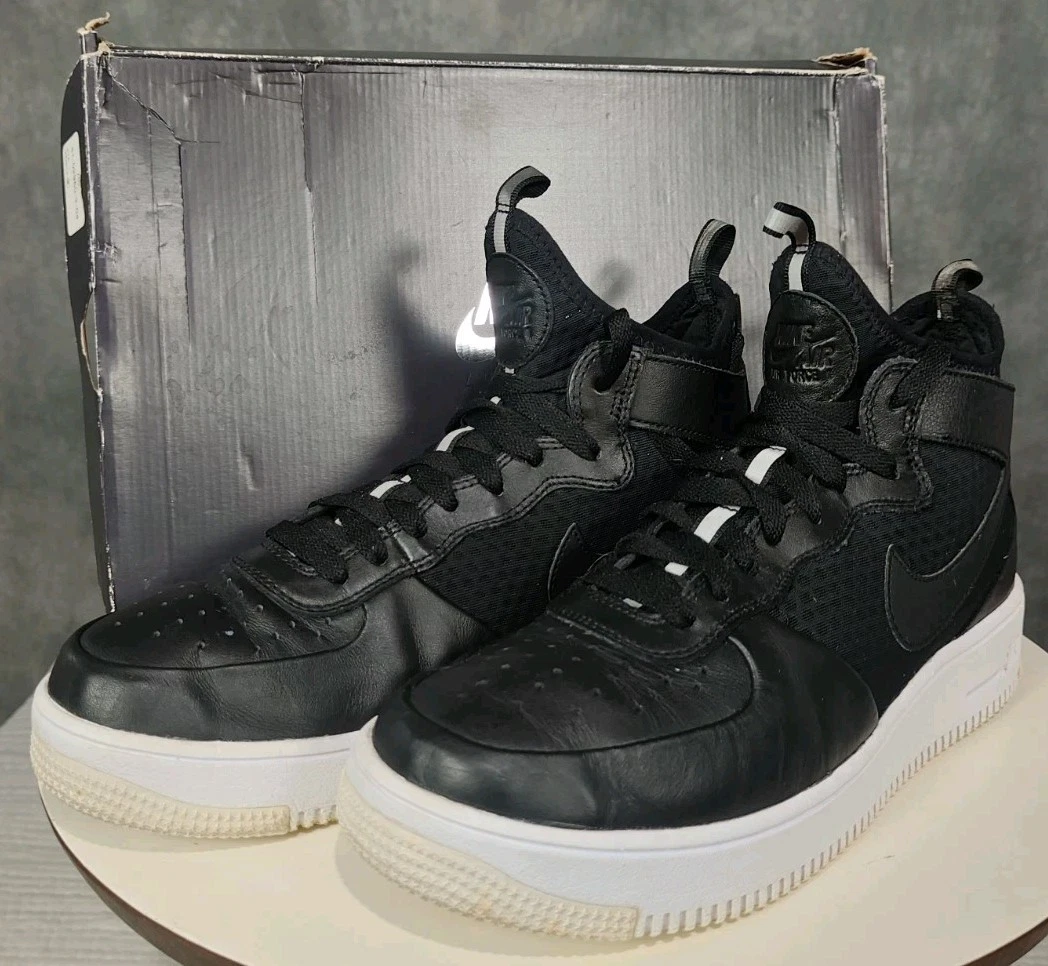Nike Air Force 1 Ultraforce Leather Black for Sale | Authenticity