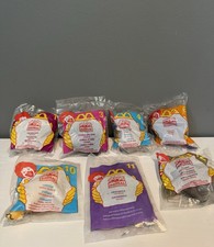 DISNEY ANIMAL KINGDOM OPENING DAY MCDONALD'S 1998 HAPPY MEAL TOY LOT OF 7
