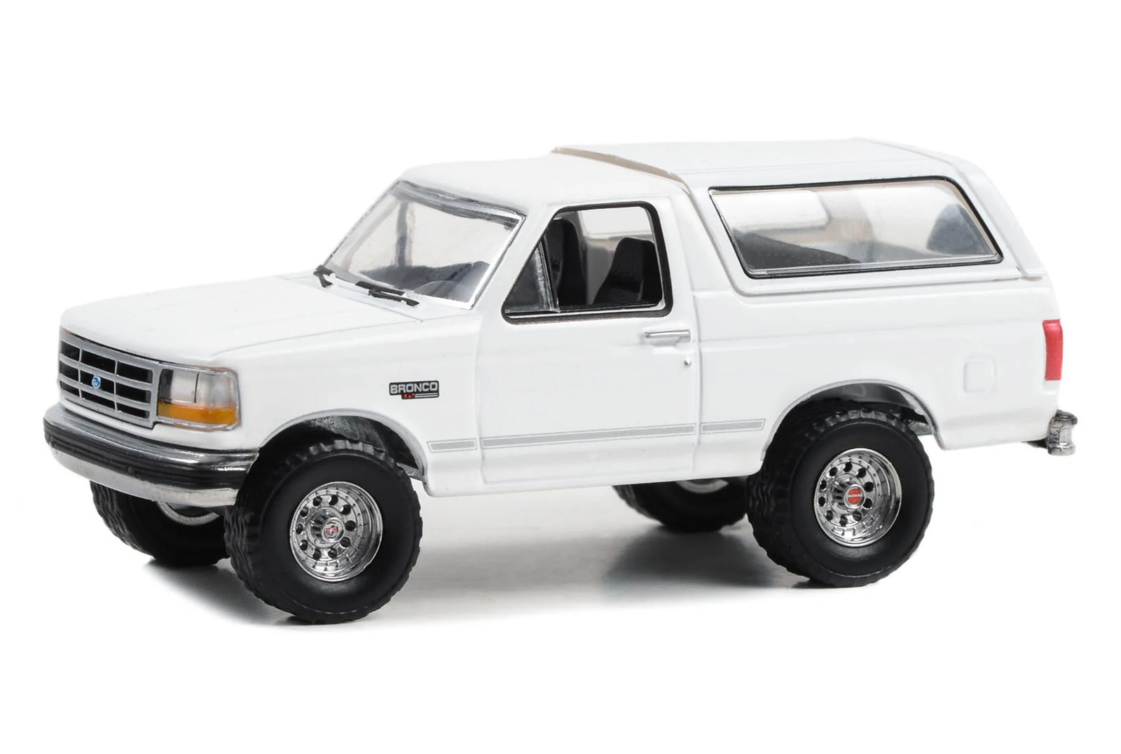Greenlight 1993 Ford Bronco XLT Oxford White Hobby Exclusive 30452 1:64