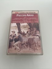 Puccini - Arias - EMI Classics For Pleasure Cassette Tape Tetsed  VGC
