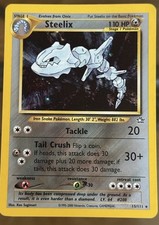 Steelix 15/111 Holo Rare Neo Genesis Pokemon Card WOTC 2000 NM