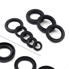 8Pcs Engine Oil Seal Kit For Yamaha DT125 DT175 MX125 MX175 IT175 YZ125 1974-83