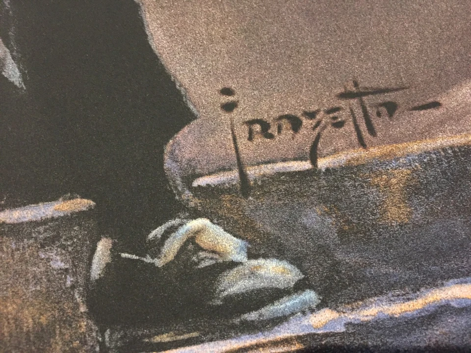 Impresión artística de película serigrafiada Frank Frazetta, From Dusk Till Dawn Foto 3 de 4