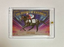 Horse Racing Card Contrail Insert Make Debut 1st Number